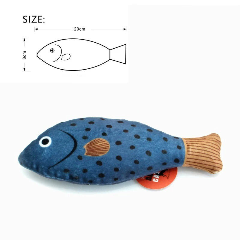 Onweerstaanbaar 3D Vis Speelgoed voor Katten