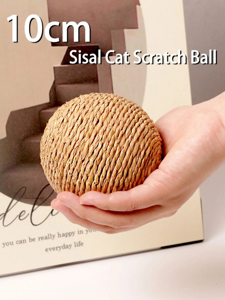 10CM Interactieve Sisal Krabbal voor Katten