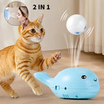 Blauw met 2 ballen