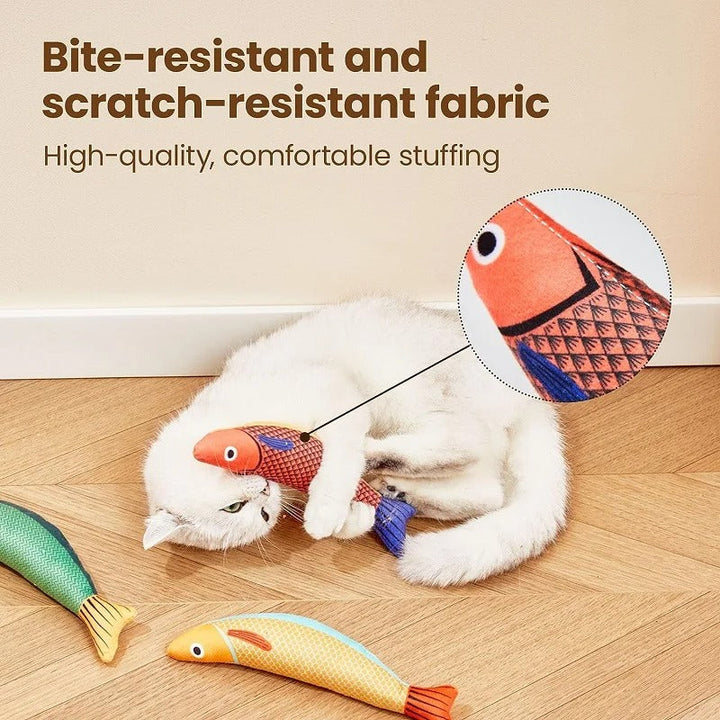 Onweerstaanbaar 3D Vis Speelgoed voor Katten