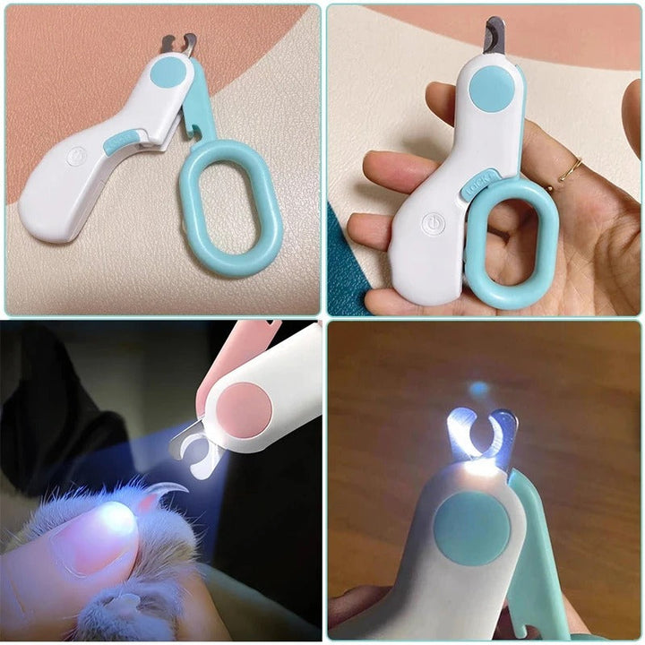Professionele Nagelknipper voor Huisdieren met Ingebouwde Verlichting
