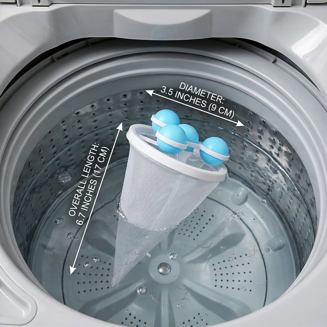 Huisdier Haar Wasfilter voor Wasmachines – Herbruikbare Mesh Vanger