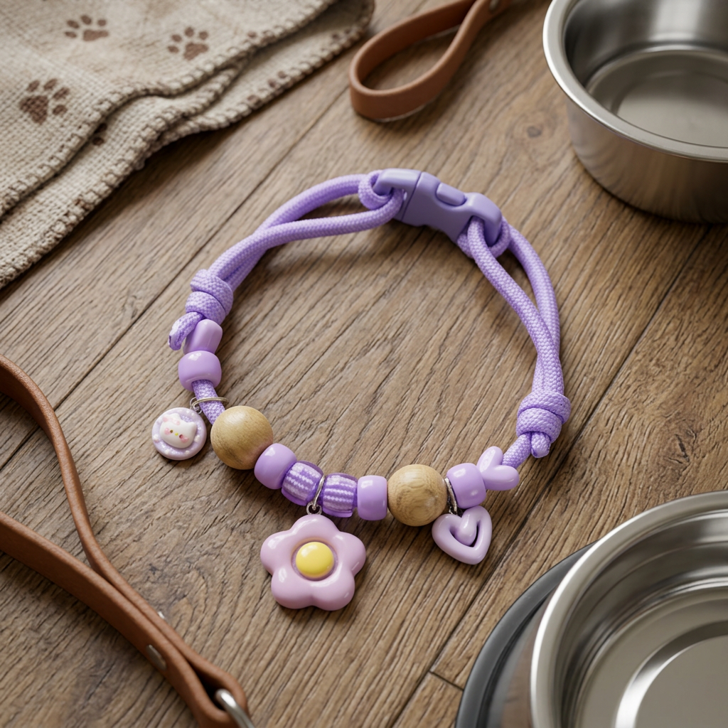 Schattige Halsband met Insectenwerend Middel voor Honden