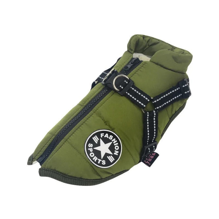 Hondenjas Waterdicht & Warm Regenjas Voor Winterwandelingen - PupGuard