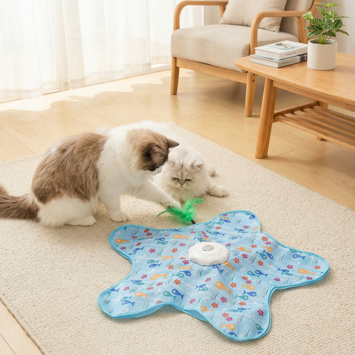 HuntingFun Pro – Automatisch kattenspeelgoed voor stressverlichting en speelplezier