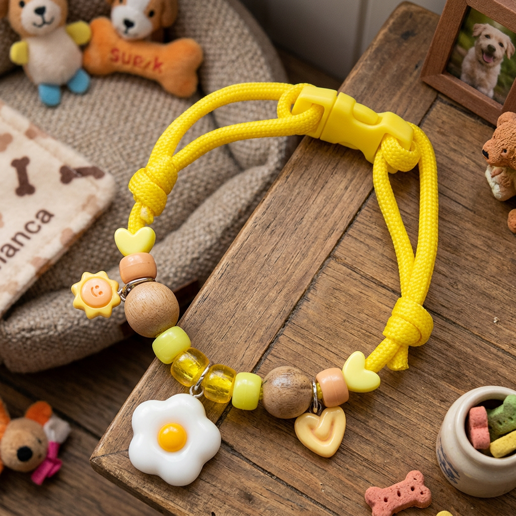 Schattige Halsband met Insectenwerend Middel voor Honden